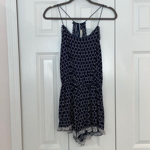 OceanDrive navy blue romper!